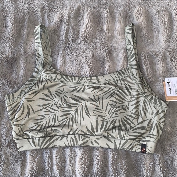 NWT Volcom Lived In Bralette 30+ UPF Sun Protection Size S - Picture 3 of 7